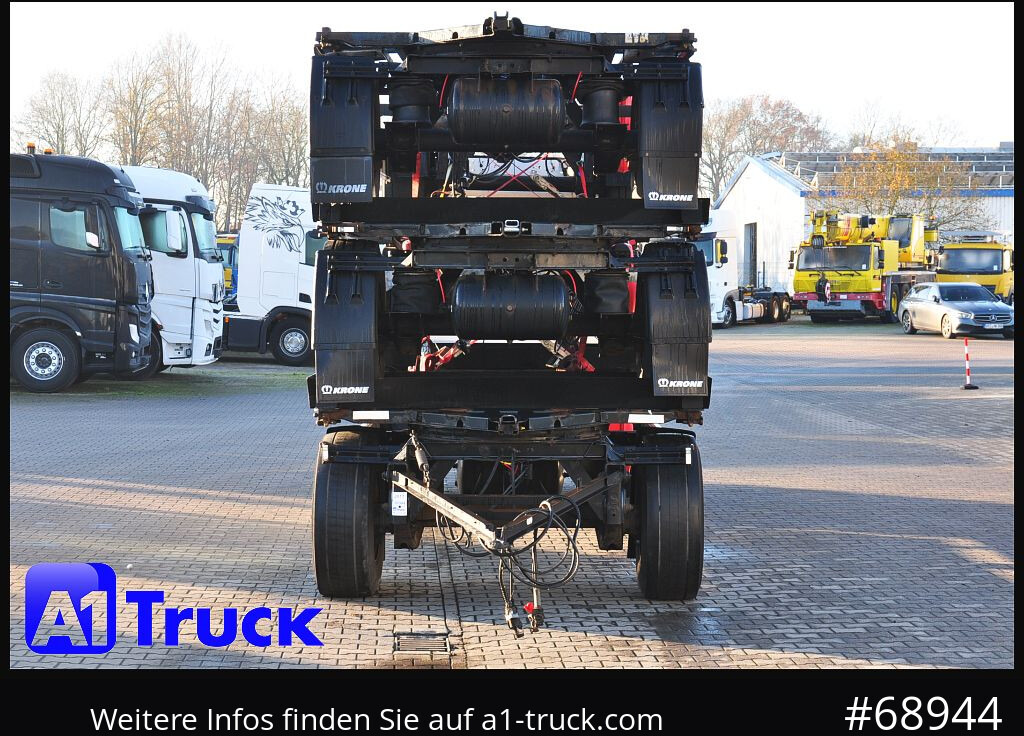 KRONE 3 er Paket Standard BDF, Bj 2017 SAF Achse - مقطورة نقل الحاويات: صورة 2 KRONE 3 er Paket Standard BDF, Bj 2017 SAF Achse - مقطورة نقل الحاويات: صورة 2
