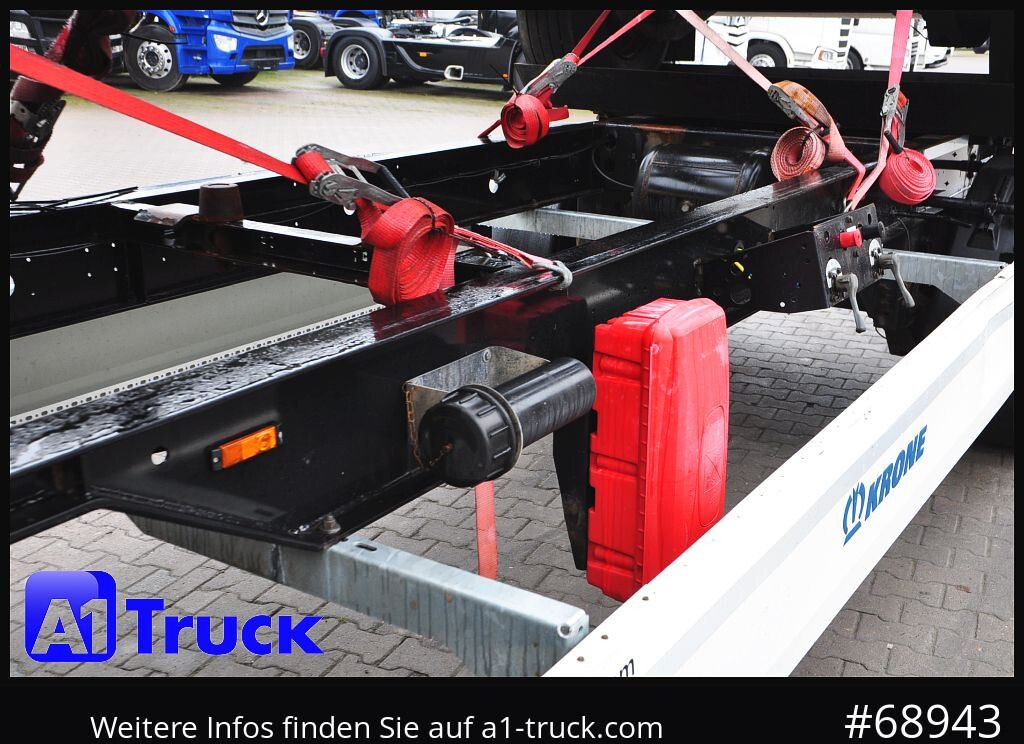 KRONE 3 er Paket Standard BDF, Bj 2017 SAF Achse - مقطورة نقل الحاويات: صورة 4 KRONE 3 er Paket Standard BDF, Bj 2017 SAF Achse - مقطورة نقل الحاويات: صورة 4