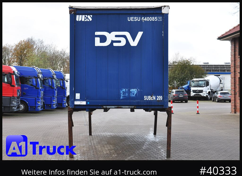 KRONE 7.45 BDF Wechselbrücke, Schiebeplane - حاوية قابلة للتبديل ستارة جانبية: صورة 2 KRONE 7.45 BDF Wechselbrücke, Schiebeplane - حاوية قابلة للتبديل ستارة جانبية: صورة 2