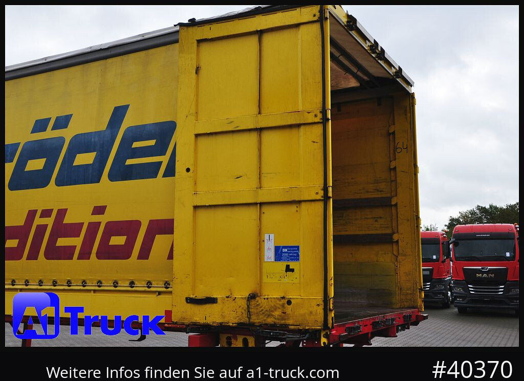 KRONE 7.45, Bordwand + Schiebeplane, - حاوية قابلة للتبديل ستارة جانبية: صورة 4 KRONE 7.45, Bordwand + Schiebeplane, - حاوية قابلة للتبديل ستارة جانبية: صورة 4