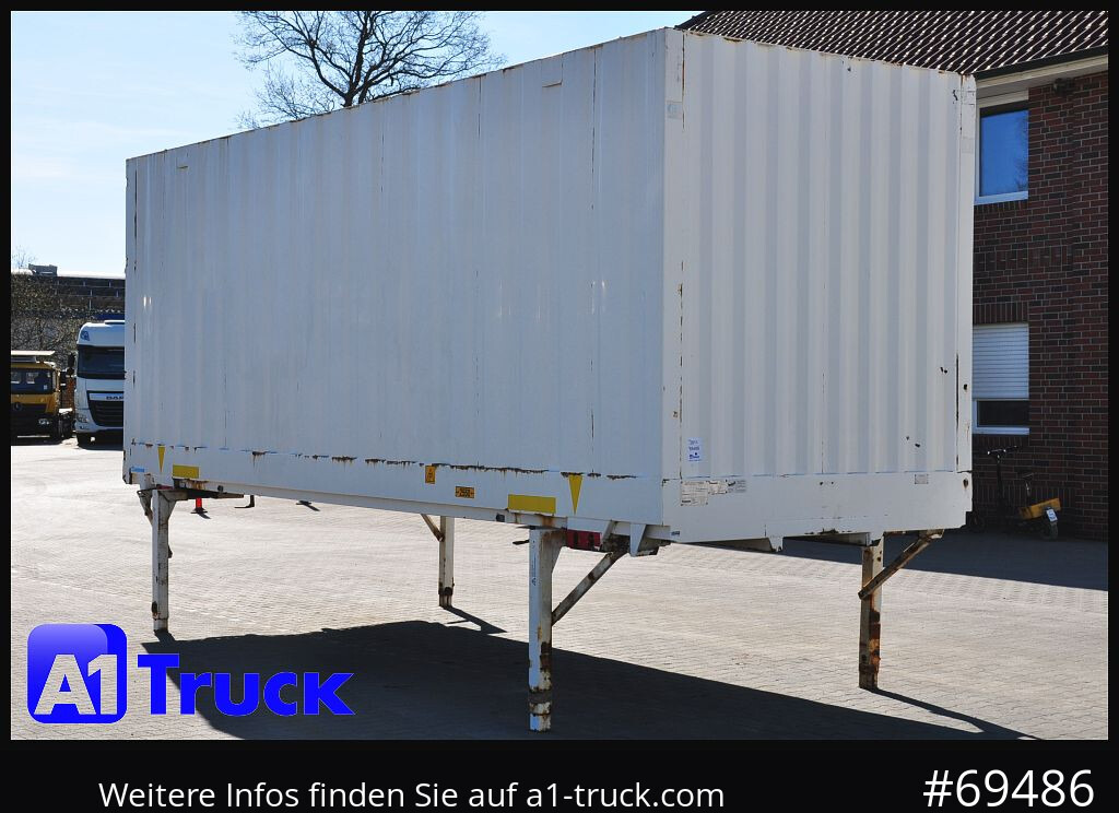 KRONE BDF 7,45 Koffer 2750mm innen - حاوية قابلة للتبديل- صندوق: صورة 1 KRONE BDF 7,45 Koffer 2750mm innen - حاوية قابلة للتبديل- صندوق: صورة 1
