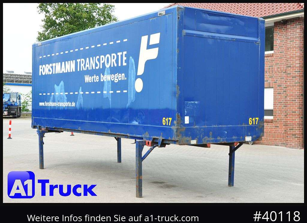 KRONE BDF 7,82 Container, 2700mm Innenhöhe, Portaltür - حاوية قابلة للتبديل- صندوق: صورة 1 KRONE BDF 7,82 Container, 2700mm Innenhöhe, Portaltür - حاوية قابلة للتبديل- صندوق: صورة 1
