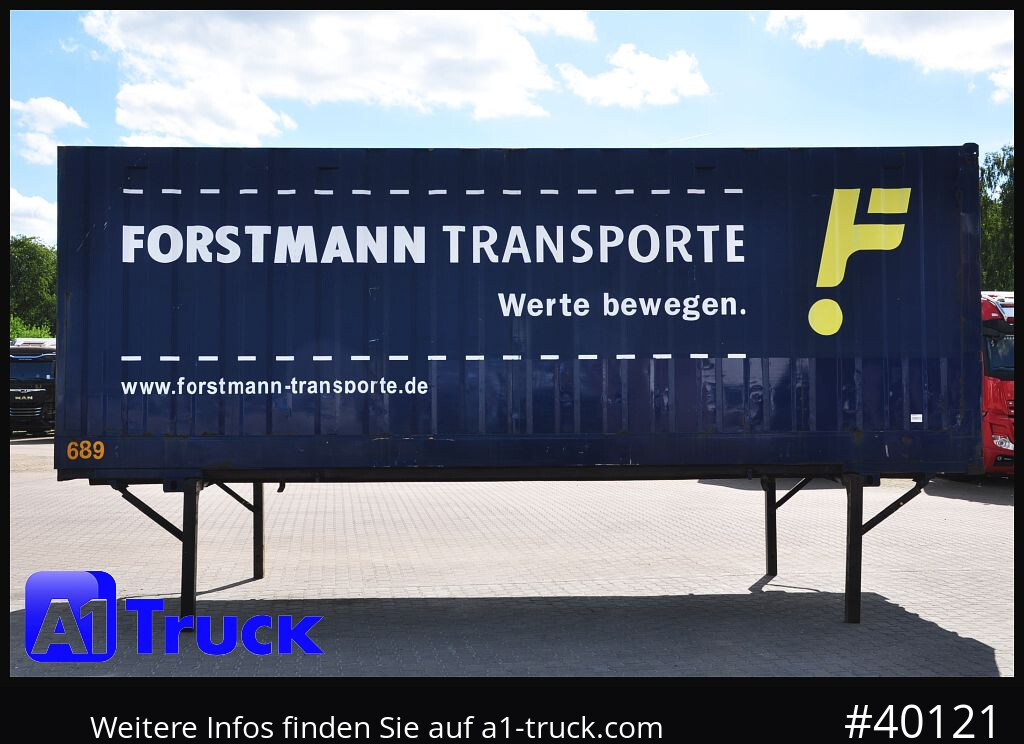 حاوية شحن KRONE BDF 7,82 Container, 2700mm Innenhöhe, Portaltür: صورة 12