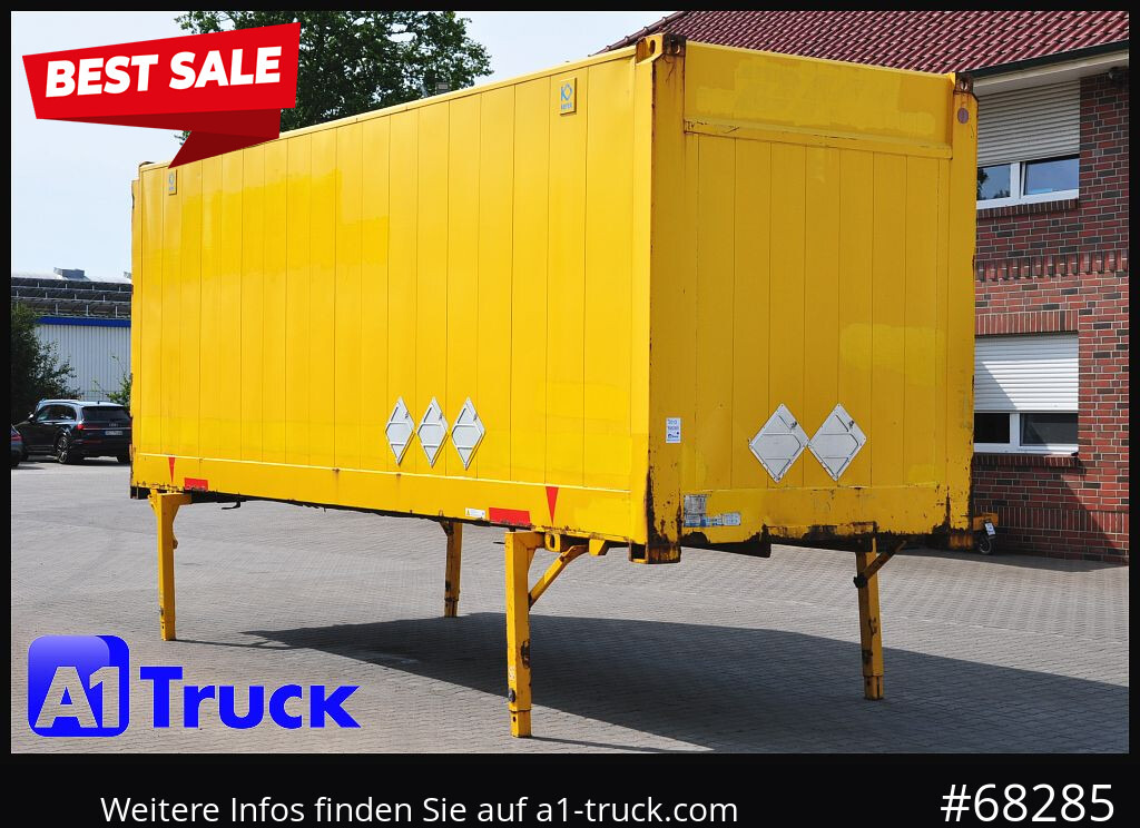 KRONE BDF, 7,82 Container, 2800mm innen, Doppelstock. - حاوية قابلة للتبديل- صندوق: صورة 1 KRONE BDF, 7,82 Container, 2800mm innen, Doppelstock. - حاوية قابلة للتبديل- صندوق: صورة 1