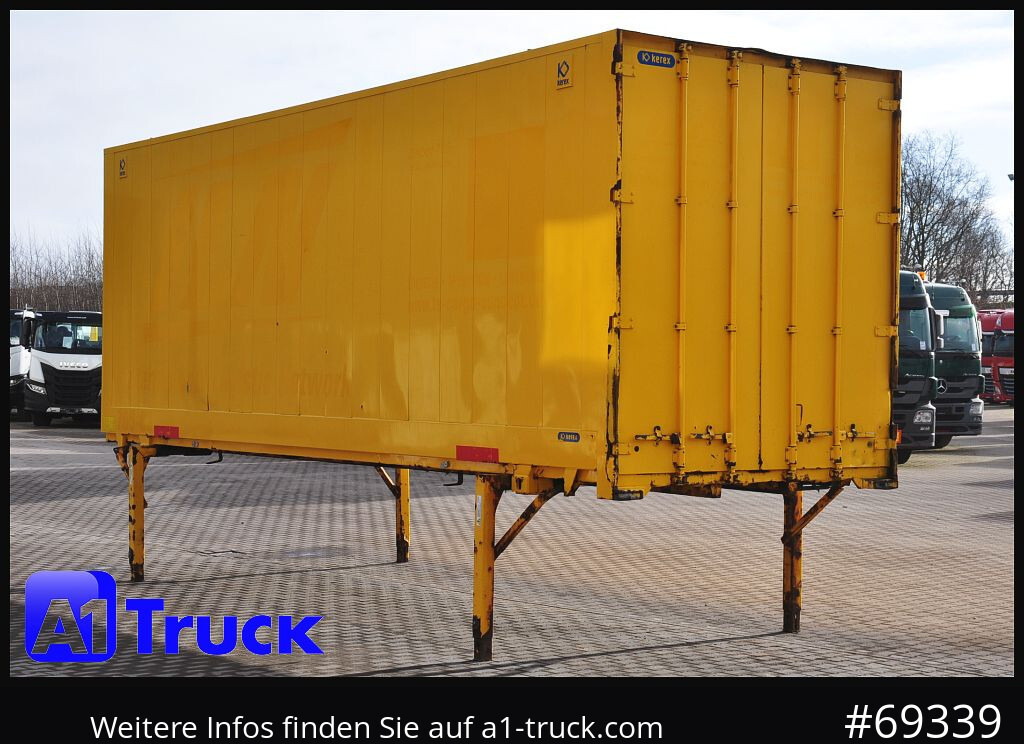 حاوية قابلة للتبديل- صندوق KRONE BDF 7,82 Wechselbrücke, 2730mm Innenhöhe.: صورة 11