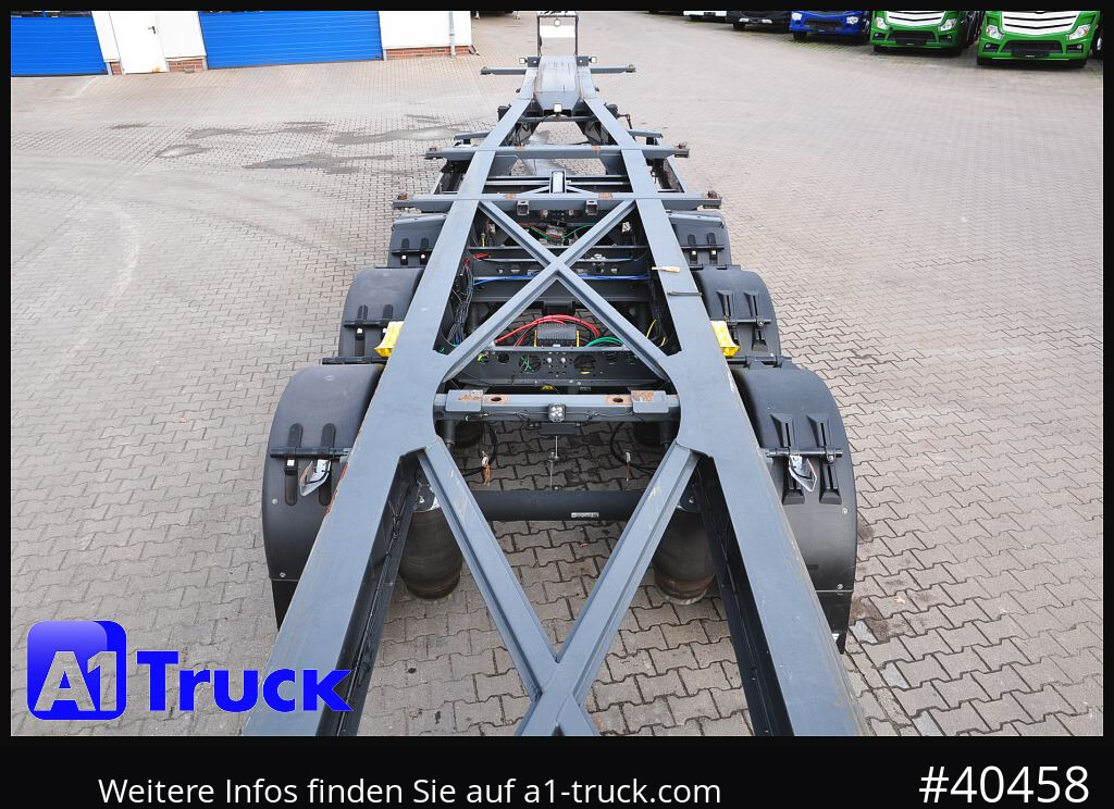 KRONE Container Chassi lang, 2 x 7,45 Wechselbrücken, wenig genutzt.. - نصف مقطورة لنقل الحاويات: صورة 3 KRONE Container Chassi lang, 2 x 7,45 Wechselbrücken, wenig genutzt.. - نصف مقطورة لنقل الحاويات: صورة 3
