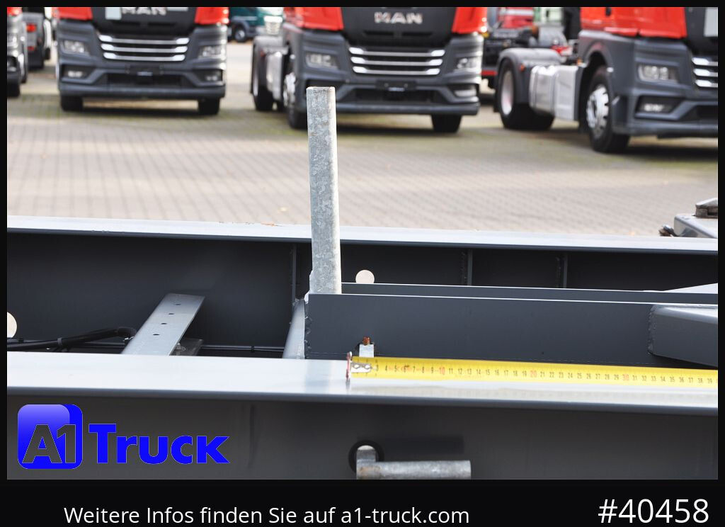 KRONE Container Chassi lang, 2 x 7,45 Wechselbrücken, wenig genutzt.. - نصف مقطورة لنقل الحاويات: صورة 5 KRONE Container Chassi lang, 2 x 7,45 Wechselbrücken, wenig genutzt.. - نصف مقطورة لنقل الحاويات: صورة 5