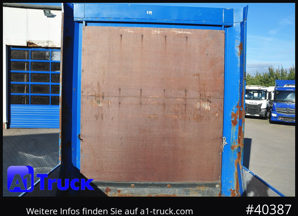 KRONE Mega, Pritsche, 1 Vorbesitzer, TÜV 01-2026, Staplerhalterung - نصف مقطورة مسطحة: صورة 5 KRONE Mega, Pritsche, 1 Vorbesitzer, TÜV 01-2026, Staplerhalterung - نصف مقطورة مسطحة: صورة 5