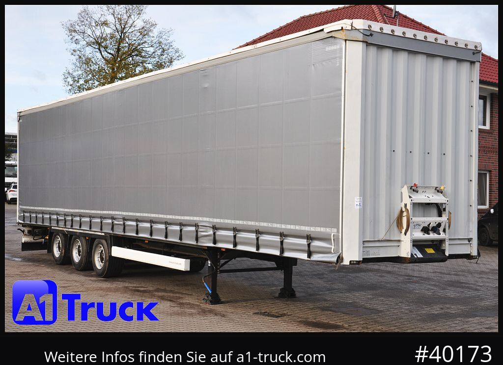 نصف مقطورة ستارة KRONE SD, Mega, neue Plane, Code XL, 1 Vorbesitzer: صورة 1