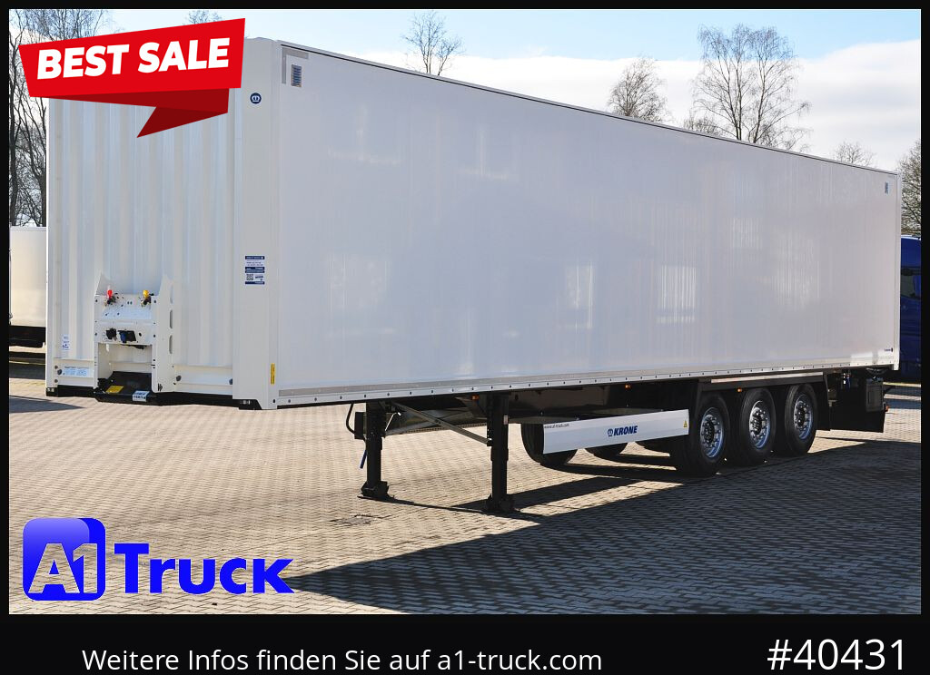 KRONE SD NEU, Lift, Code XL, VDI 2700, SOFORT - نصف مقطورة صندوق مغلق: صورة 1 KRONE SD NEU, Lift, Code XL, VDI 2700, SOFORT - نصف مقطورة صندوق مغلق: صورة 1