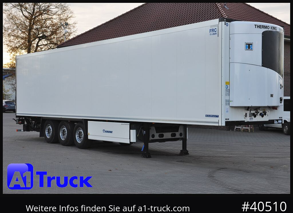 KRONE SD, TK SLX 300, LBW +Türen, 121 Bstd. - نصف مقطورة مُبرِّدة: صورة 1 KRONE SD, TK SLX 300, LBW +Türen, 121 Bstd. - نصف مقطورة مُبرِّدة: صورة 1