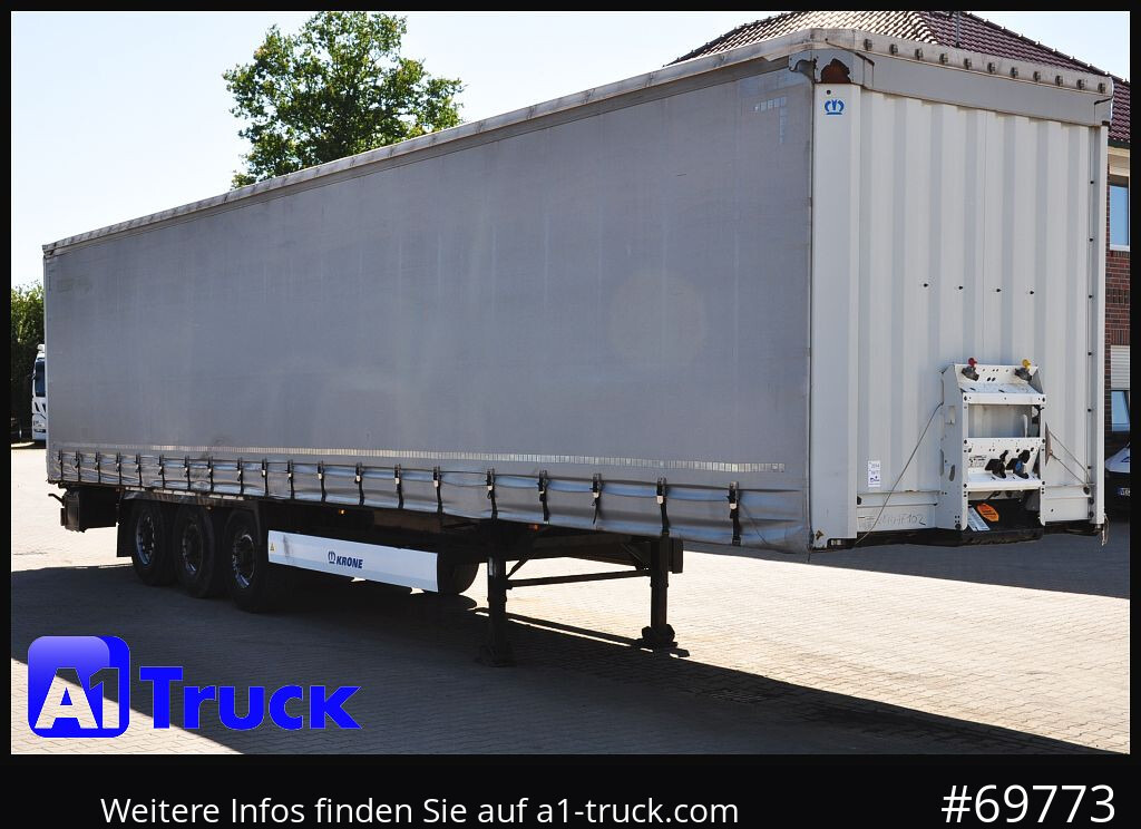 KRONE SD Tautliner, Code XL, BPW, Liftachse - نصف مقطورة ستارة: صورة 1 KRONE SD Tautliner, Code XL, BPW, Liftachse - نصف مقطورة ستارة: صورة 1