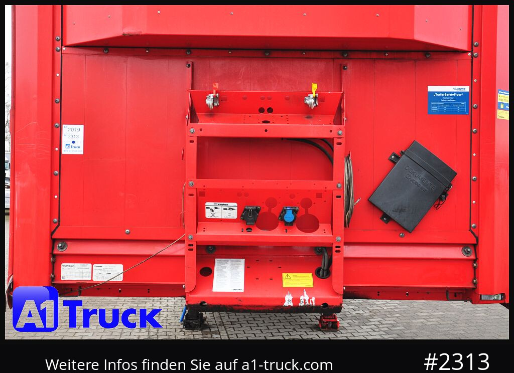 نصف مقطورة ستارة KRONE SD Tautliner, Joloda, Paper, guter Zustand, 1 Vorbesitzer: صورة 9