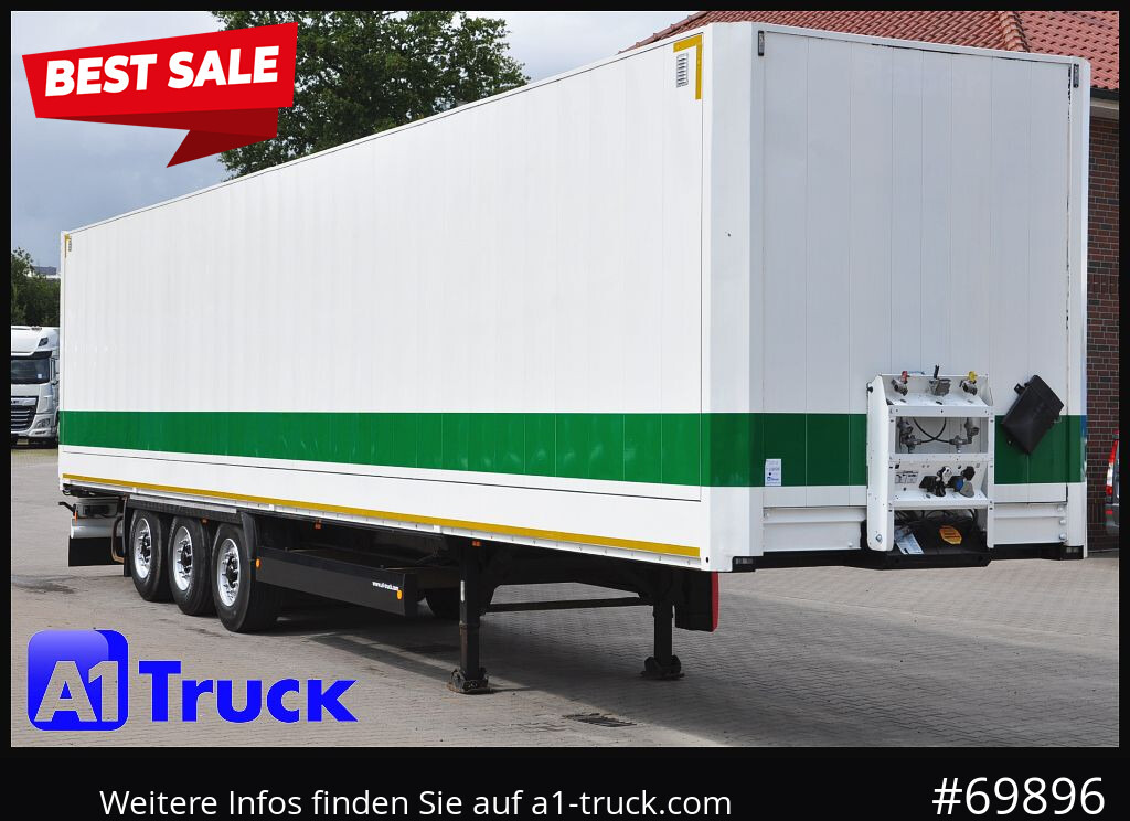 KRONE SDK 27, Koffer, 1 Vorbesitzer, Doppelstock, TÜV 11-2025 - نصف مقطورة صندوق مغلق: صورة 1 KRONE SDK 27, Koffer, 1 Vorbesitzer, Doppelstock, TÜV 11-2025 - نصف مقطورة صندوق مغلق: صورة 1