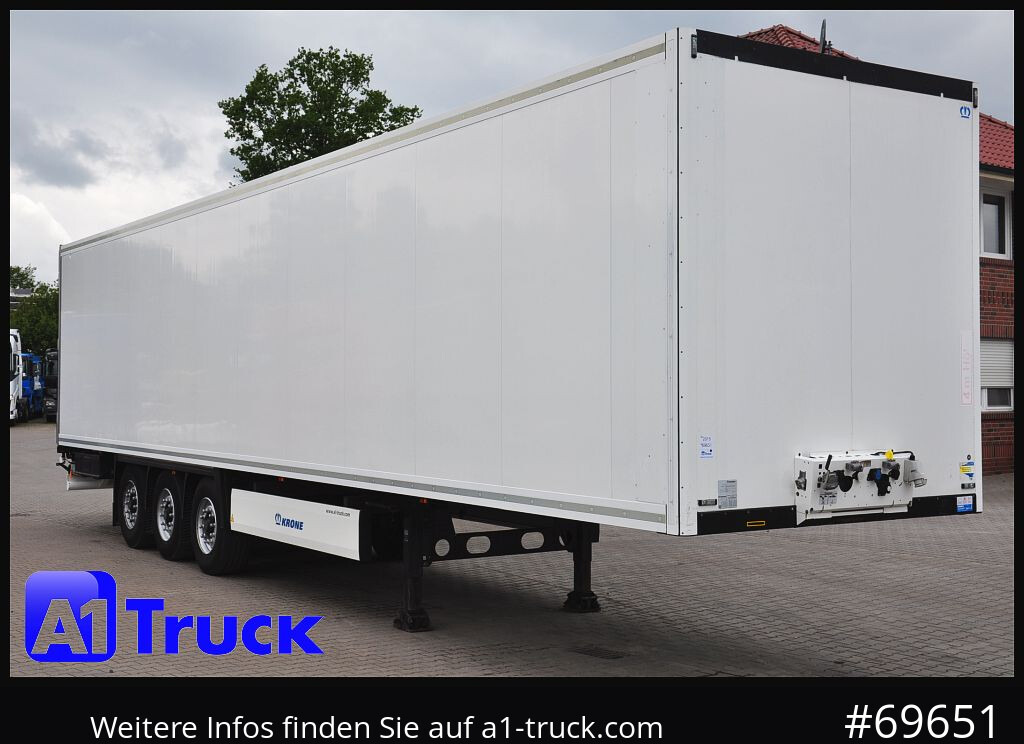 KRONE SDK 27, Koffer, Liftachse, 1 Vorbesitzer, 127.480km - نصف مقطورة صندوق مغلق: صورة 1 KRONE SDK 27, Koffer, Liftachse, 1 Vorbesitzer, 127.480km - نصف مقطورة صندوق مغلق: صورة 1