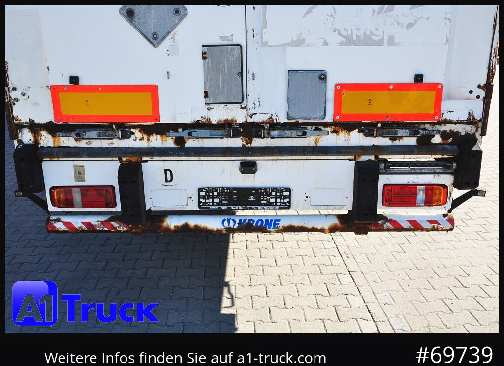 KRONE SDK 27, Koffer, Textil, 1 Vorbesitzer - نصف مقطورة صندوق مغلق: صورة 2 KRONE SDK 27, Koffer, Textil, 1 Vorbesitzer - نصف مقطورة صندوق مغلق: صورة 2