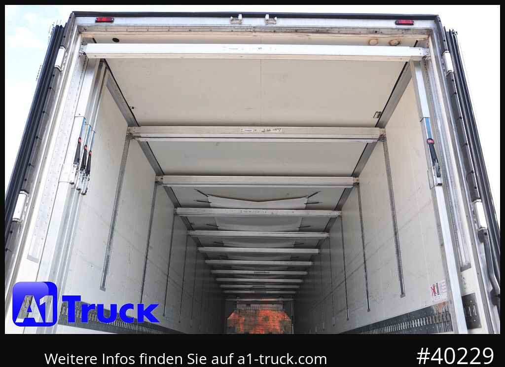 نصف مقطورة مُبرِّدة KRONE SDR 27 Carrier 1950. LBW, Taillift,Blumen, 3077Std.: صورة 15