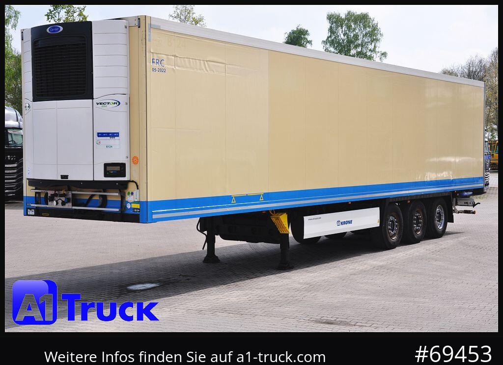 نصف مقطورة مُبرِّدة KRONE SDR 27 Carrier 1950 Mt. Doppelstock Lift,: صورة 12