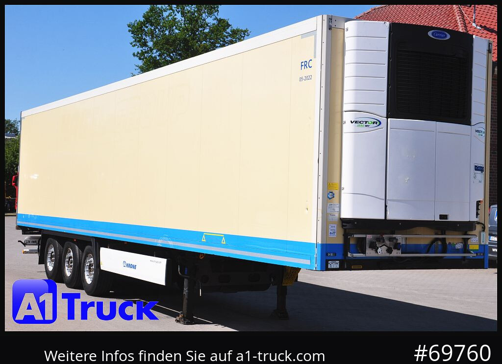 KRONE SDR 27 Carrier 1950 Mt., Lift, Multitemp. - نصف مقطورة مُبرِّدة: صورة 1 KRONE SDR 27 Carrier 1950 Mt., Lift, Multitemp. - نصف مقطورة مُبرِّدة: صورة 1