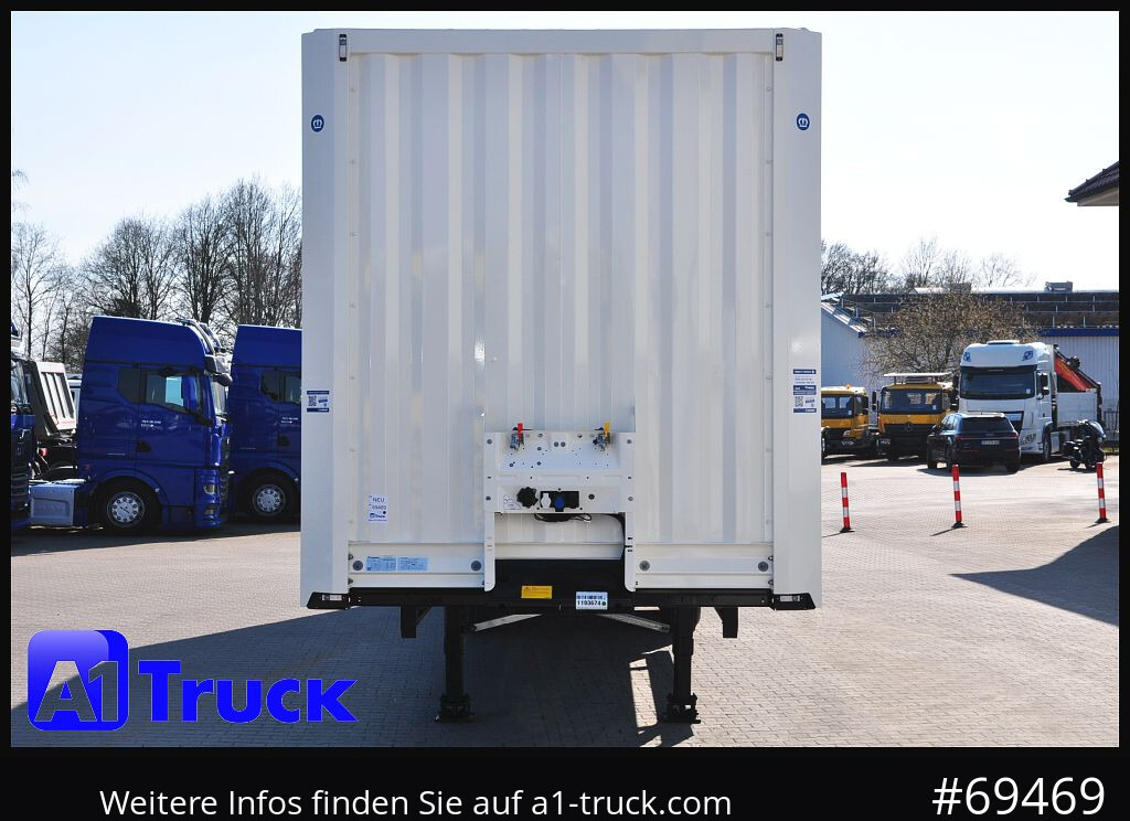 KRONE SZ 2 achs Koffer, Code XL, VDI 2700, SOFORT - نصف مقطورة صندوق مغلق: صورة 2 KRONE SZ 2 achs Koffer, Code XL, VDI 2700, SOFORT - نصف مقطورة صندوق مغلق: صورة 2