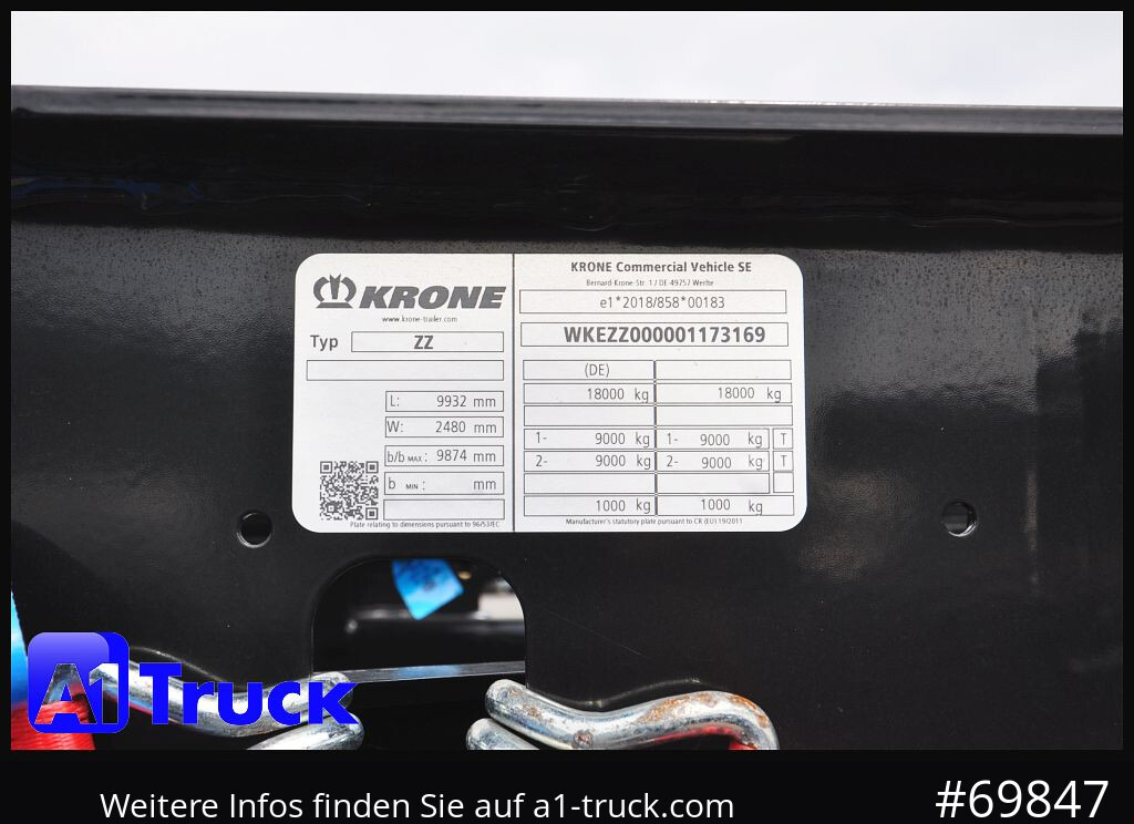KRONE Tandem, MIDI, für 1120mm + 1320mm, SOFORT, NEU - شاحنة: صورة 3 KRONE Tandem, MIDI, für 1120mm + 1320mm, SOFORT, NEU - شاحنة: صورة 3