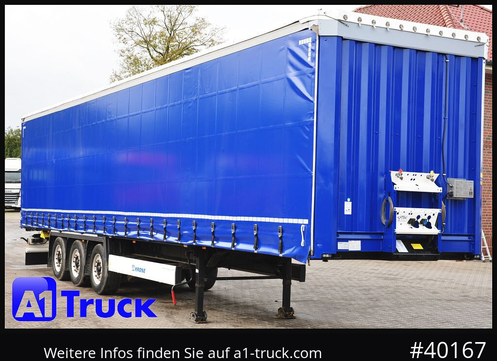 KRONE Tautliner, Liftachse, Coimulde, Ice Protect, TÜV 09/2026 - نصف مقطورة ستارة: صورة 1 KRONE Tautliner, Liftachse, Coimulde, Ice Protect, TÜV 09/2026 - نصف مقطورة ستارة: صورة 1