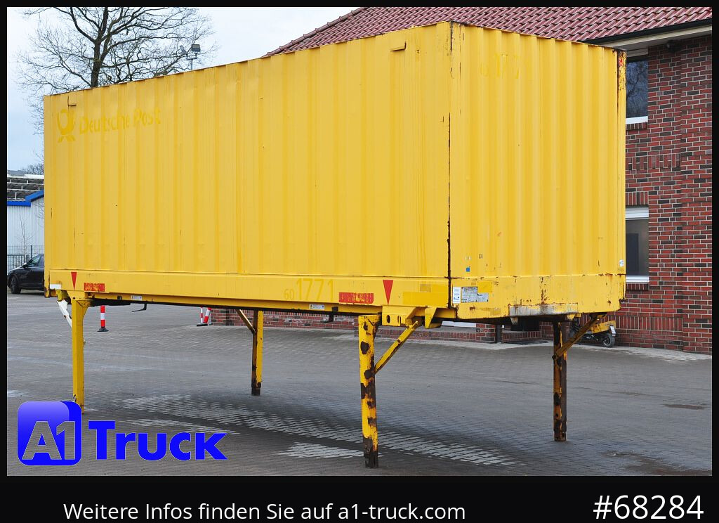KRONE WB 7,45 Koffer, BDF Wechselbrücke 2530mm - حاوية قابلة للتبديل- صندوق: صورة 1 KRONE WB 7,45 Koffer, BDF Wechselbrücke 2530mm - حاوية قابلة للتبديل- صندوق: صورة 1