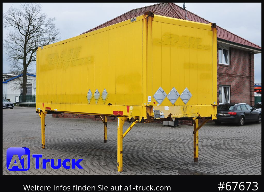 KRONE WB 7,45 Koffer, BDF Wechselbrücke 2550mm - حاوية قابلة للتبديل- صندوق: صورة 1 KRONE WB 7,45 Koffer, BDF Wechselbrücke 2550mm - حاوية قابلة للتبديل- صندوق: صورة 1