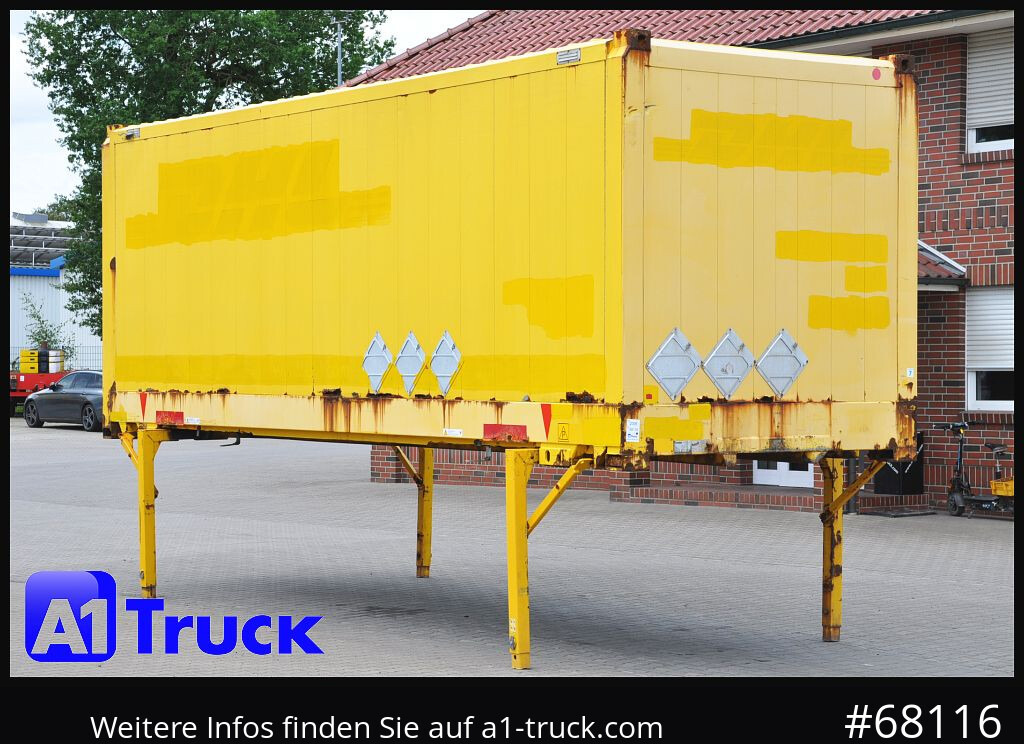 KRONE WB 7,45 Koffer, BDF Wechselbrücke 2560mm - حاوية قابلة للتبديل- صندوق: صورة 1 KRONE WB 7,45 Koffer, BDF Wechselbrücke 2560mm - حاوية قابلة للتبديل- صندوق: صورة 1