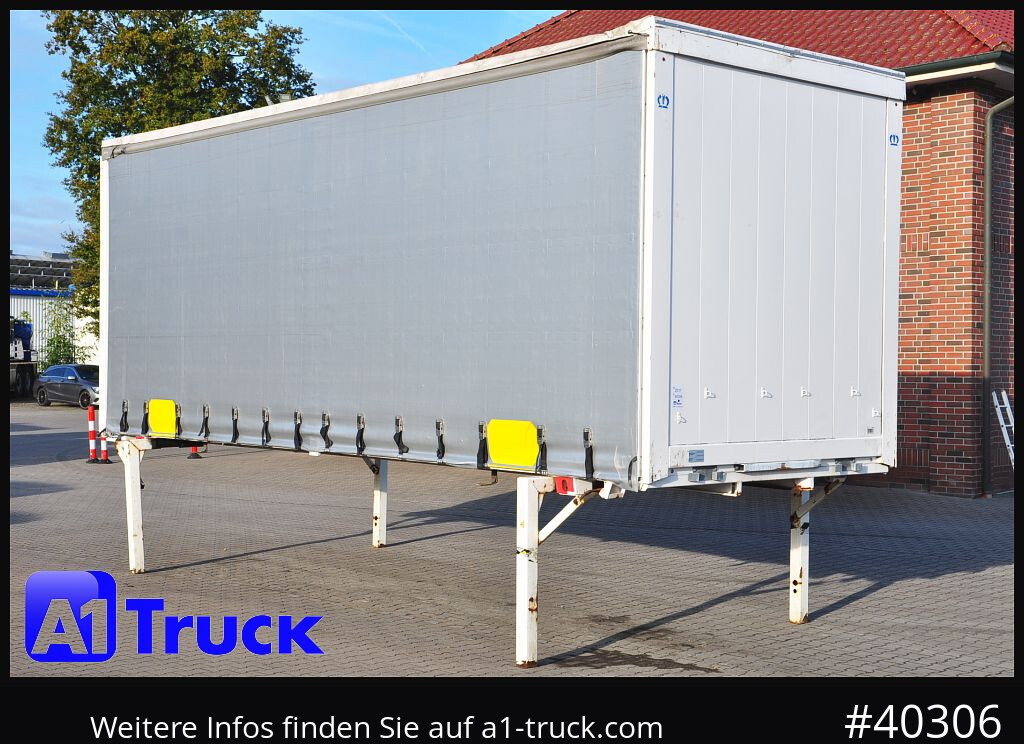 KRONE Wechselbrücke 7,45, Code XL, guter Zustand - حاوية قابلة للتبديل ستارة جانبية: صورة 1 KRONE Wechselbrücke 7,45, Code XL, guter Zustand - حاوية قابلة للتبديل ستارة جانبية: صورة 1