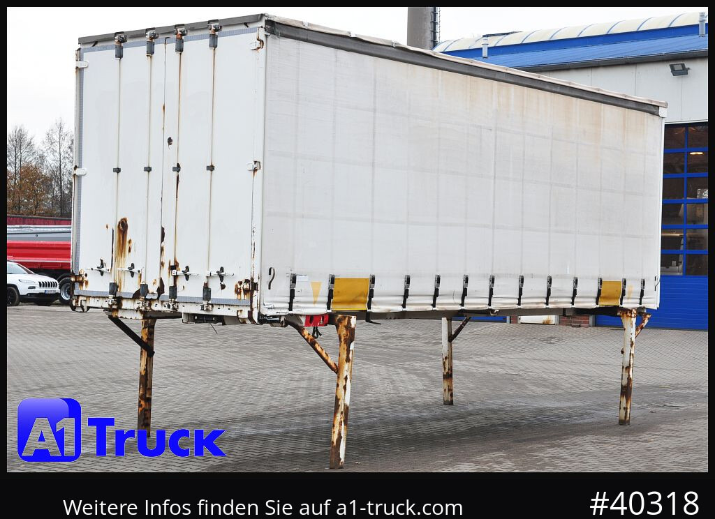 حاوية قابلة للتبديل ستارة جانبية KRONE Wechselbrücke 7,45 Multilock, neutral: صورة 9 حاوية قابلة للتبديل ستارة جانبية KRONE Wechselbrücke 7,45 Multilock, neutral: صورة 9