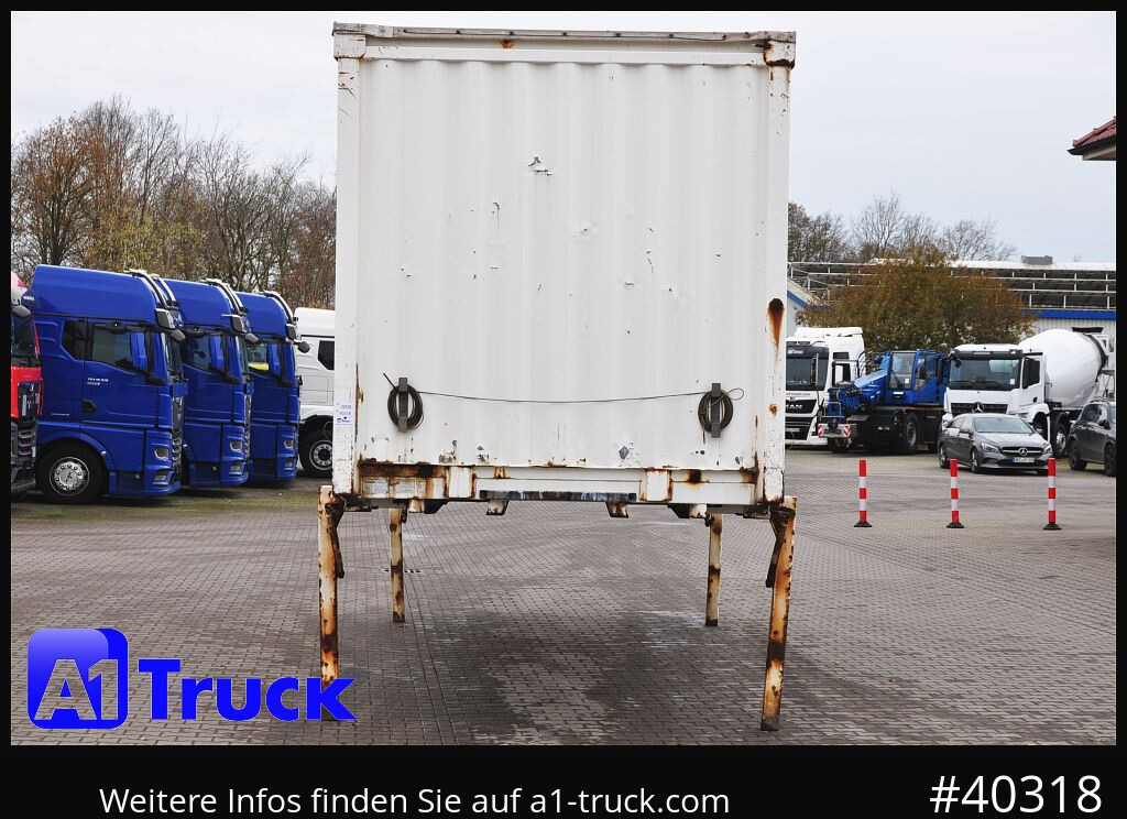 حاوية قابلة للتبديل ستارة جانبية KRONE Wechselbrücke 7,45 Multilock, neutral: صورة 14 حاوية قابلة للتبديل ستارة جانبية KRONE Wechselbrücke 7,45 Multilock, neutral: صورة 14
