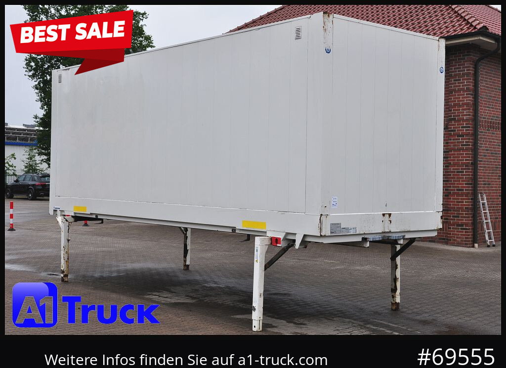 KRONE Wechselbrücke BDF 7,45 Koffer, 2750mm h. 20 x vorhanden - حاوية قابلة للتبديل- صندوق: صورة 1 KRONE Wechselbrücke BDF 7,45 Koffer, 2750mm h. 20 x vorhanden - حاوية قابلة للتبديل- صندوق: صورة 1