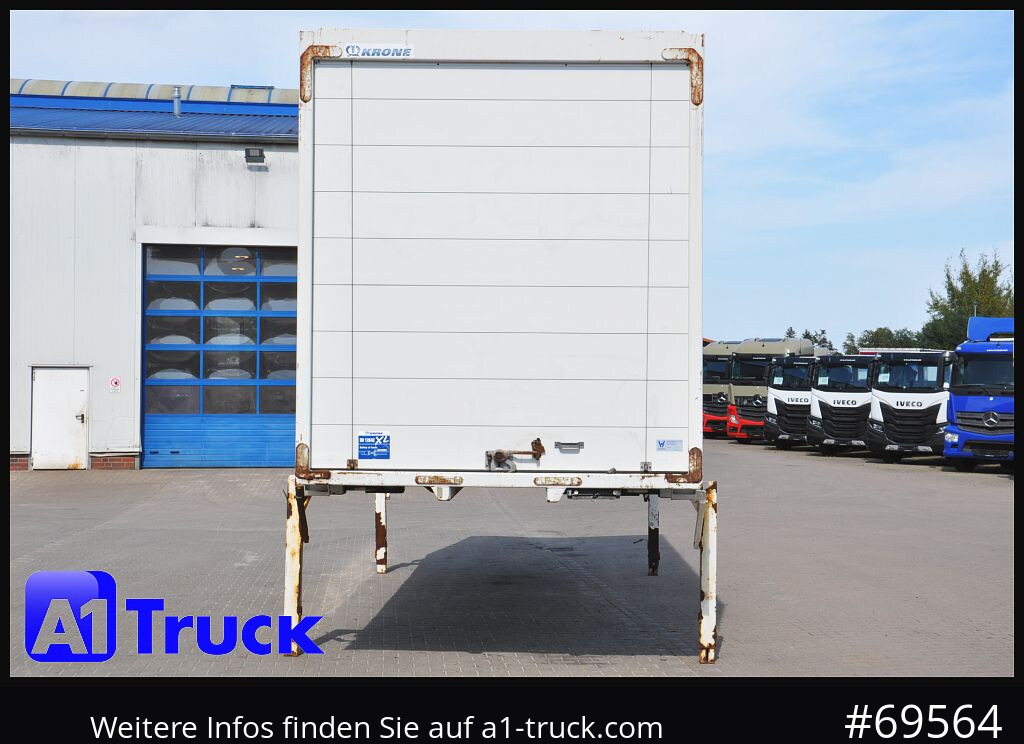 حاوية قابلة للتبديل- صندوق KRONE Wechselbrücke BDF 7,45 Koffer,  Textil 2750mm innen, 20 x vorhanden: صورة 11