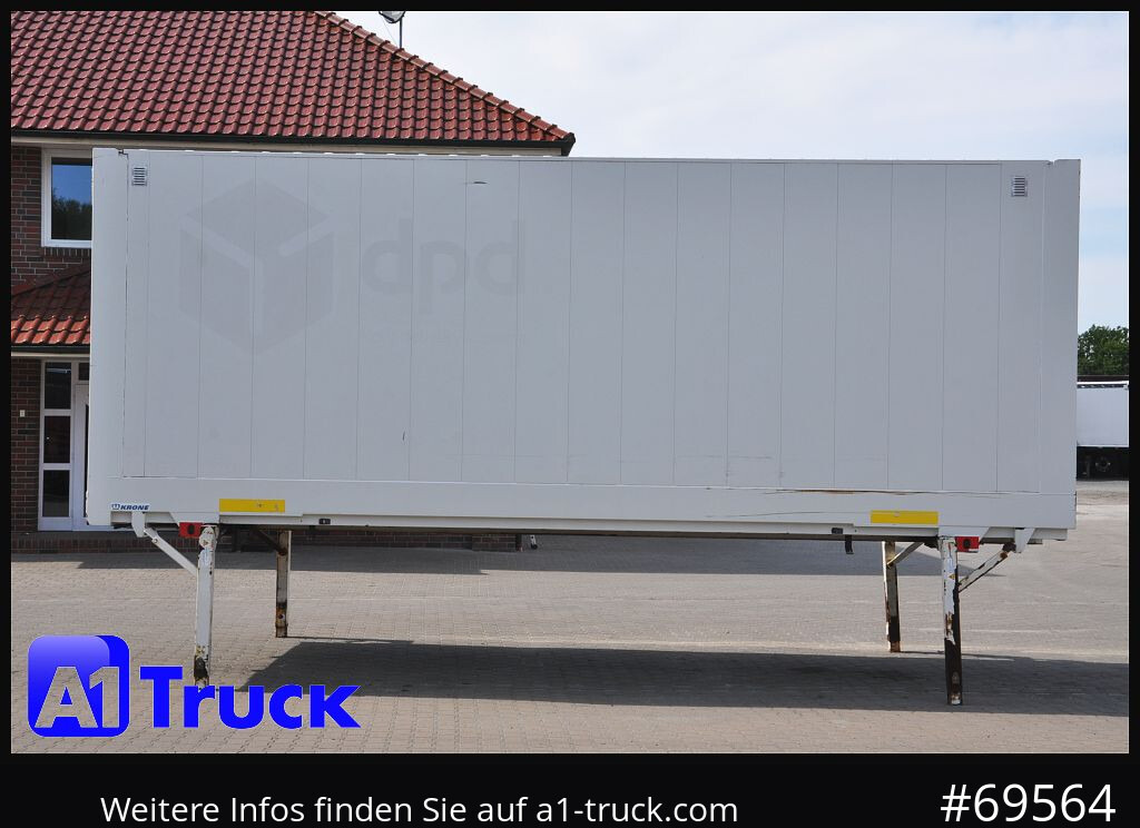 حاوية قابلة للتبديل- صندوق KRONE Wechselbrücke BDF 7,45 Koffer,  Textil 2750mm innen, 20 x vorhanden: صورة 9