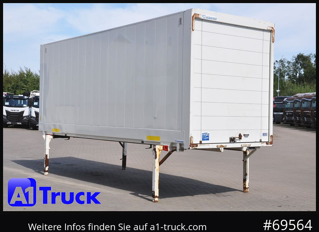 حاوية قابلة للتبديل- صندوق KRONE Wechselbrücke BDF 7,45 Koffer,  Textil 2750mm innen, 20 x vorhanden: صورة 12