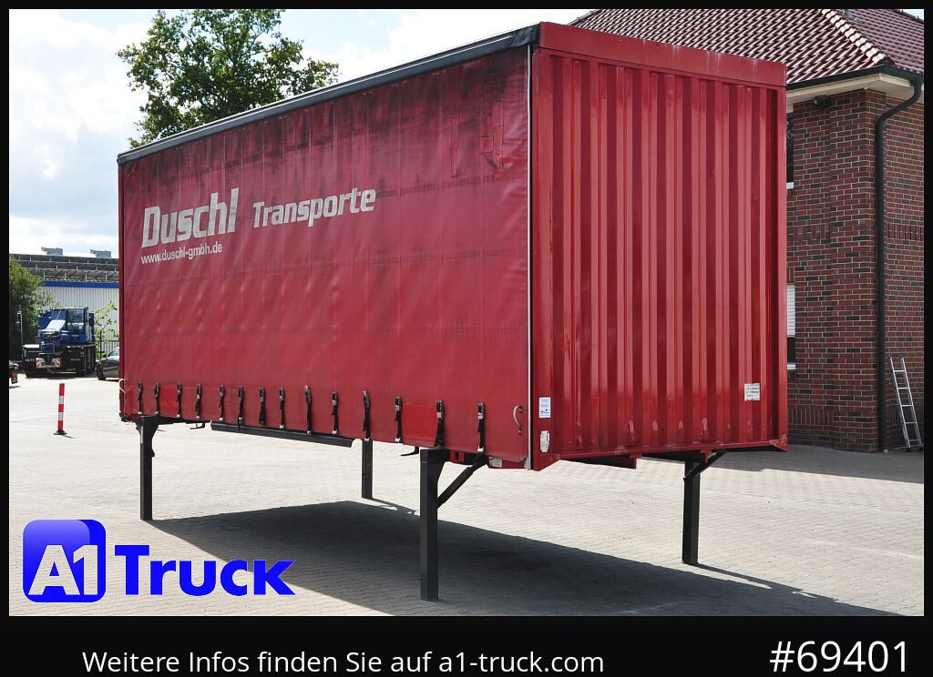 KRONE Wechselbrücke Jumbo BDF 7,82 - حاوية قابلة للتبديل ستارة جانبية: صورة 1 KRONE Wechselbrücke Jumbo BDF 7,82 - حاوية قابلة للتبديل ستارة جانبية: صورة 1