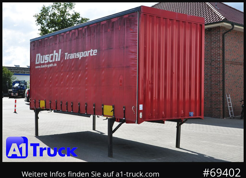 KRONE Wechselbrücke Jumbo BDF 7,82 - حاوية قابلة للتبديل ستارة جانبية: صورة 1 KRONE Wechselbrücke Jumbo BDF 7,82 - حاوية قابلة للتبديل ستارة جانبية: صورة 1