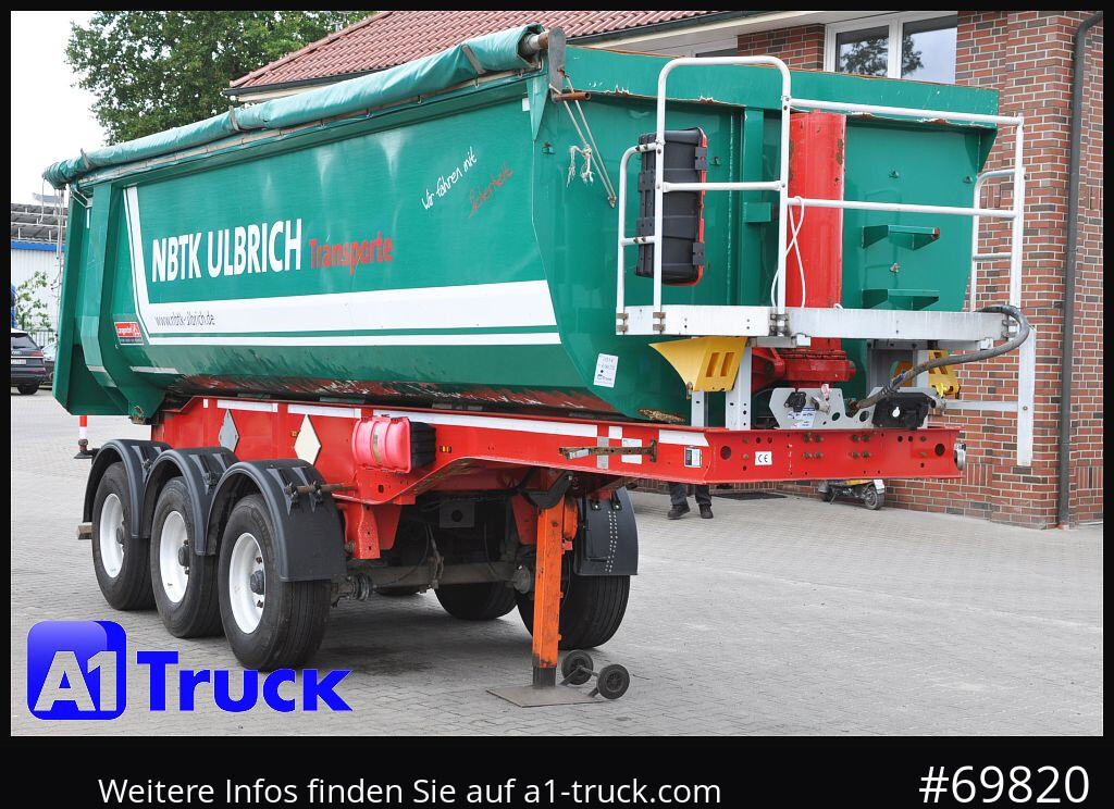 LANGENDORF SKS-HS 24-30, 26m³ Stahl, Lift Alufelgen, - قلابة نصف مقطورة نصف مقطورة قلابة: صورة 1 LANGENDORF SKS-HS 24-30, 26m³ Stahl, Lift Alufelgen, - قلابة نصف مقطورة نصف مقطورة قلابة: صورة 1