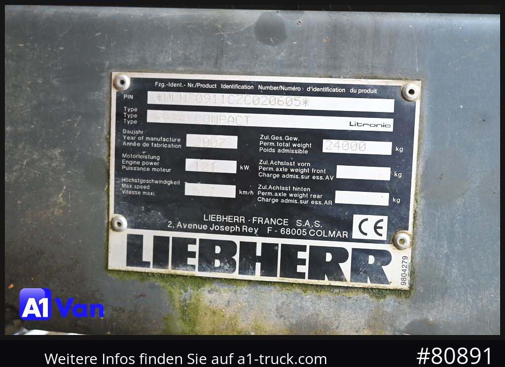 LIEBHERR 924 Compact, Kettenbagger - حفار زحاف: صورة 3 LIEBHERR 924 Compact, Kettenbagger - حفار زحاف: صورة 3