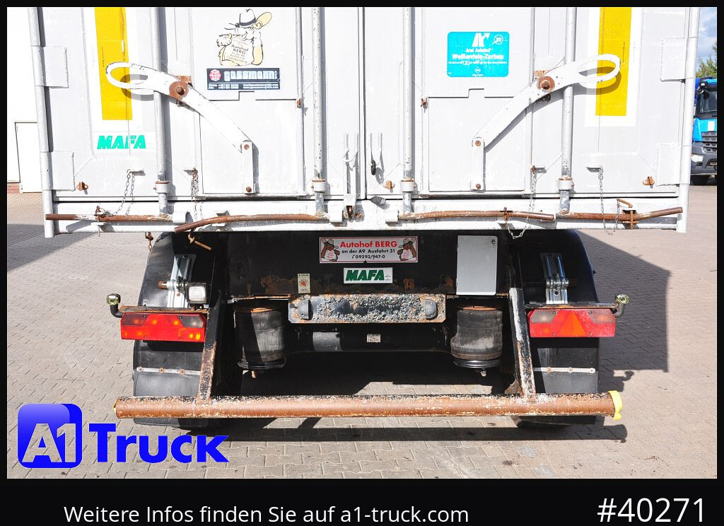 MAFA Alu-Kippmulde, 50m³, Liftachse, Getreiderschieber, - قلابة نصف مقطورة نصف مقطورة قلابة: صورة 5 MAFA Alu-Kippmulde, 50m³, Liftachse, Getreiderschieber, - قلابة نصف مقطورة نصف مقطورة قلابة: صورة 5