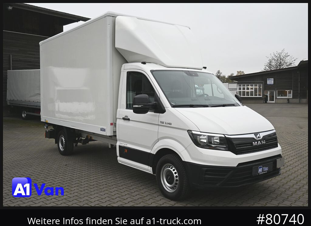 MAN TGE 3.140 Koffer, LBW, RFK, Sitzheizung, Klima - شاحنة مغلقة الصندوق: صورة 1 MAN TGE 3.140 Koffer, LBW, RFK, Sitzheizung, Klima - شاحنة مغلقة الصندوق: صورة 1