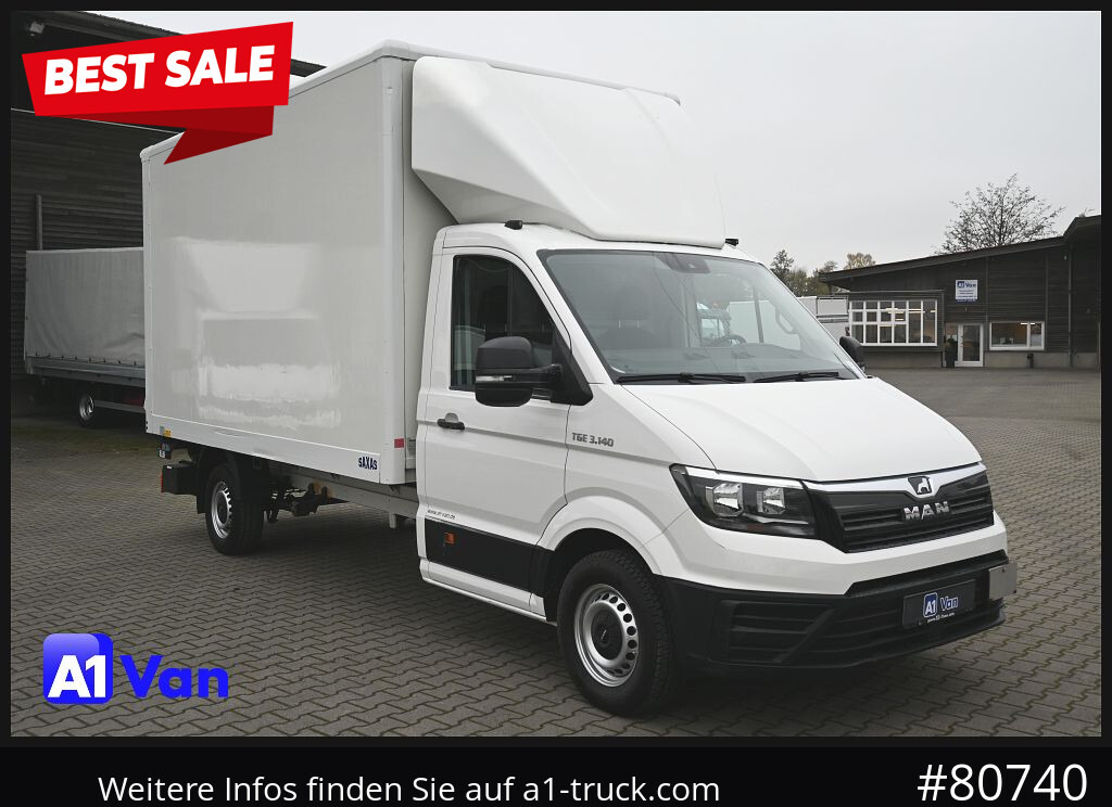 MAN TGE 3.140 Koffer, LBW, RFK, Sitzheizung, Klima - شاحنة مغلقة الصندوق: صورة 1 MAN TGE 3.140 Koffer, LBW, RFK, Sitzheizung, Klima - شاحنة مغلقة الصندوق: صورة 1