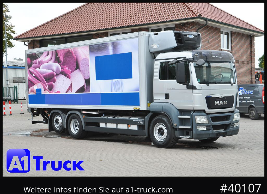 MAN TGS 26.360, Carrier 1150 Rolltor+ LBW, Lift - شاحنة الفريزر: صورة 1 MAN TGS 26.360, Carrier 1150 Rolltor+ LBW, Lift - شاحنة الفريزر: صورة 1