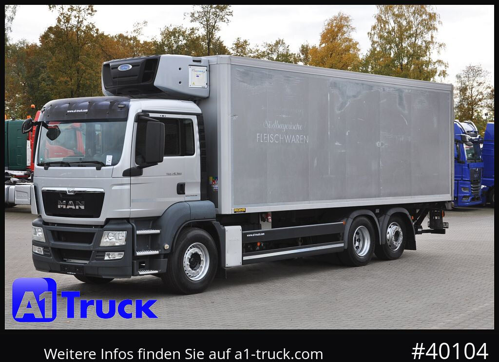 شاحنة الفريزر MAN TGS 26.360, Carrier 1150 Rolltor+  LBW, Liftachse,: صورة 12