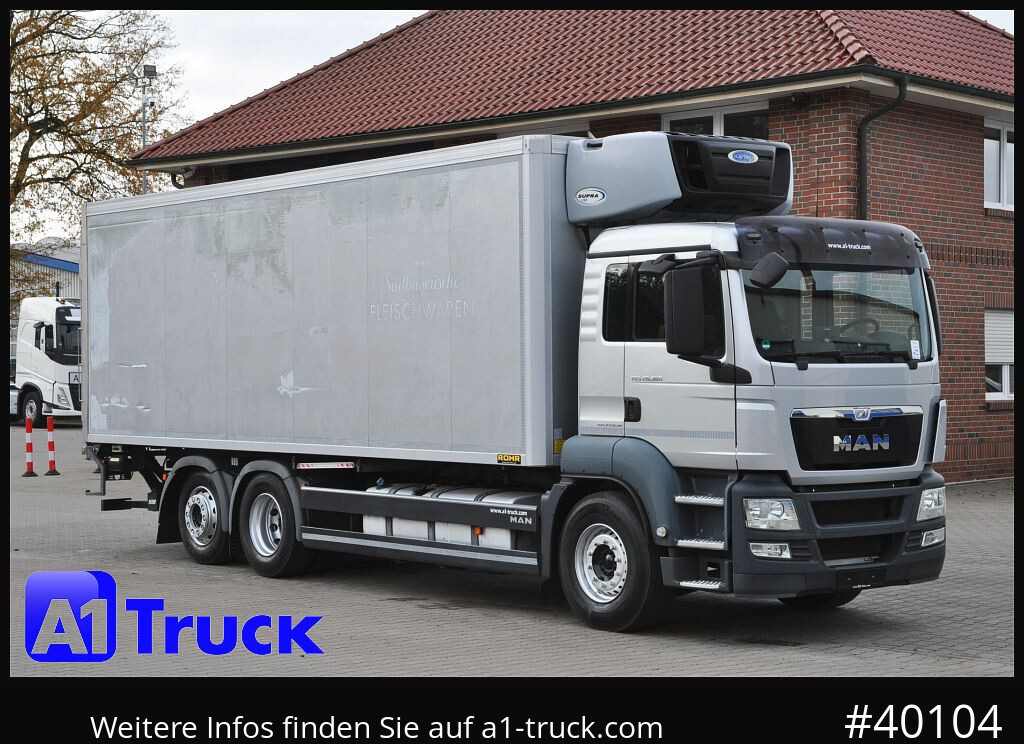 MAN TGS 26.360, Carrier 1150 Rolltor+ LBW, Liftachse, - شاحنة الفريزر: صورة 1 MAN TGS 26.360, Carrier 1150 Rolltor+ LBW, Liftachse, - شاحنة الفريزر: صورة 1