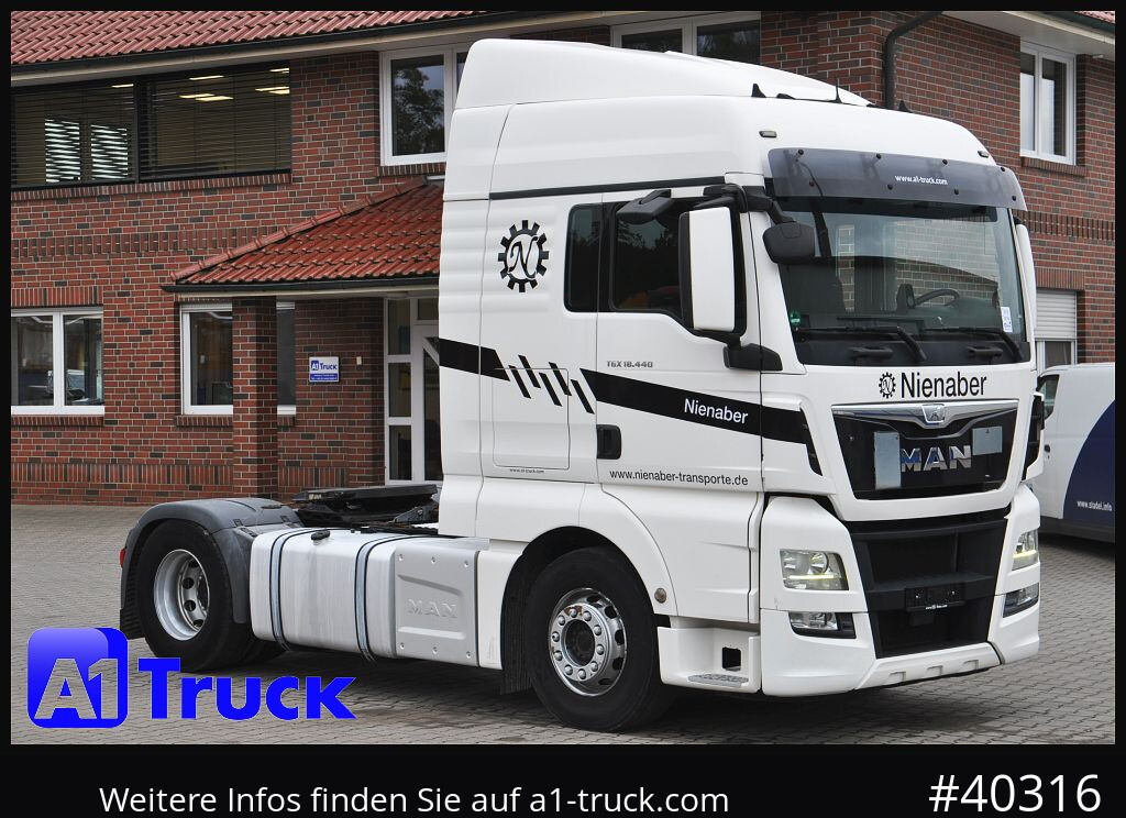 MAN TGX 18,440 XLX Intarder, Hydraulik, ACC - وحدة جر: صورة 1 MAN TGX 18,440 XLX Intarder, Hydraulik, ACC - وحدة جر: صورة 1