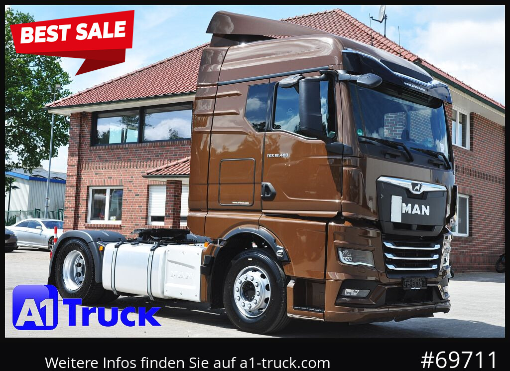 MAN TGX 18,480 BLS Intarder Standklima, Soundsystem - وحدة جر: صورة 1 MAN TGX 18,480 BLS Intarder Standklima, Soundsystem - وحدة جر: صورة 1