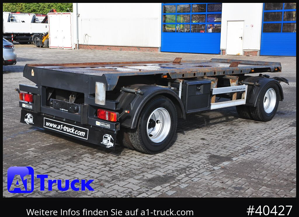 مقطورة هوك ليفت/ لود لوجر MEILLER HKM A18 ZL 3,4 , HTM Absetzanhänger,: صورة 8