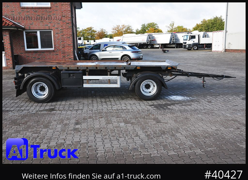 مقطورة هوك ليفت/ لود لوجر MEILLER HKM A18 ZL 3,4 , HTM Absetzanhänger,: صورة 7